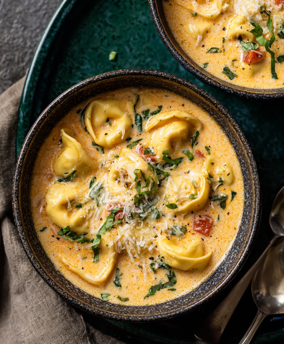 Quick & Creamy Tortellini Soup: Easy Weeknight Meal!