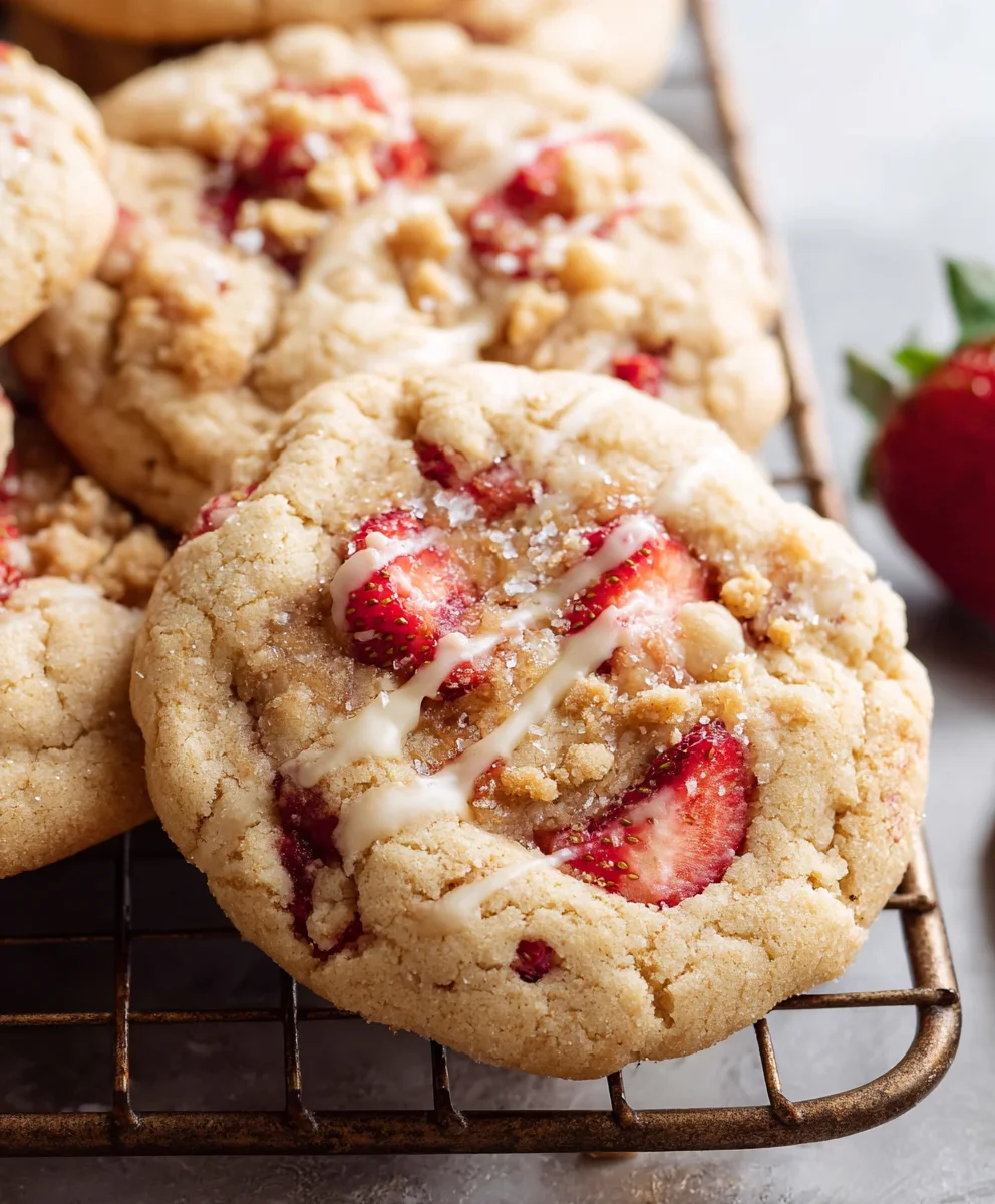 Strawberry Cookies: Soft, Chewy, & Irresistibly Fruity!