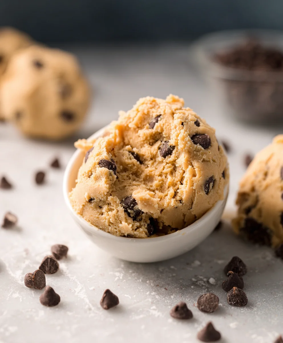 Edible Chocolate Chip Cookie Dough: Safe & Delicious!