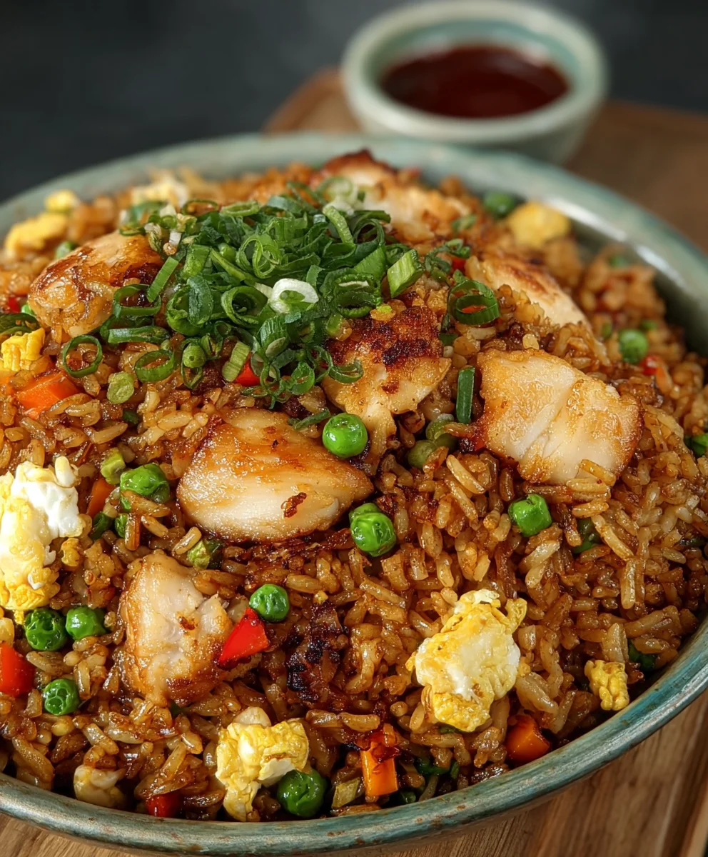 Irresistible BBQ Chicken Fried Rice - Quick & Delicious Meal