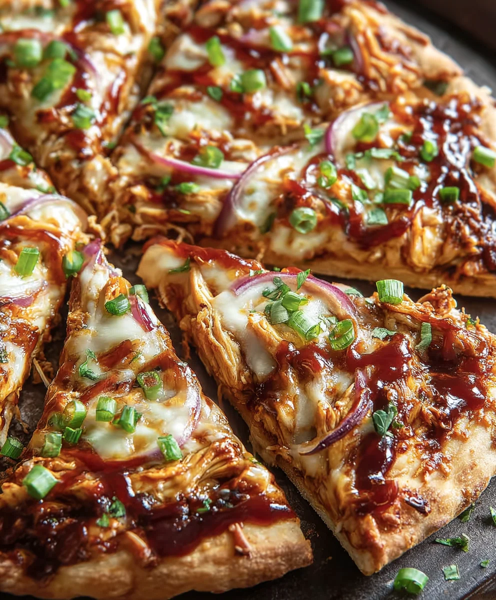 Delicious & Easy BBQ Chicken Pizza for Your Dinner!