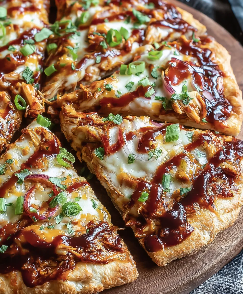 Delicious & Easy BBQ Chicken Pizza for Your Dinner!