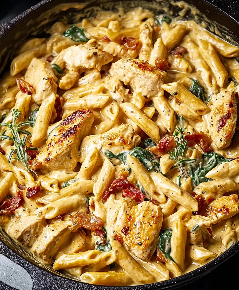 Creamy Tuscan Chicken Pasta: Easy Weeknight Family Dinner