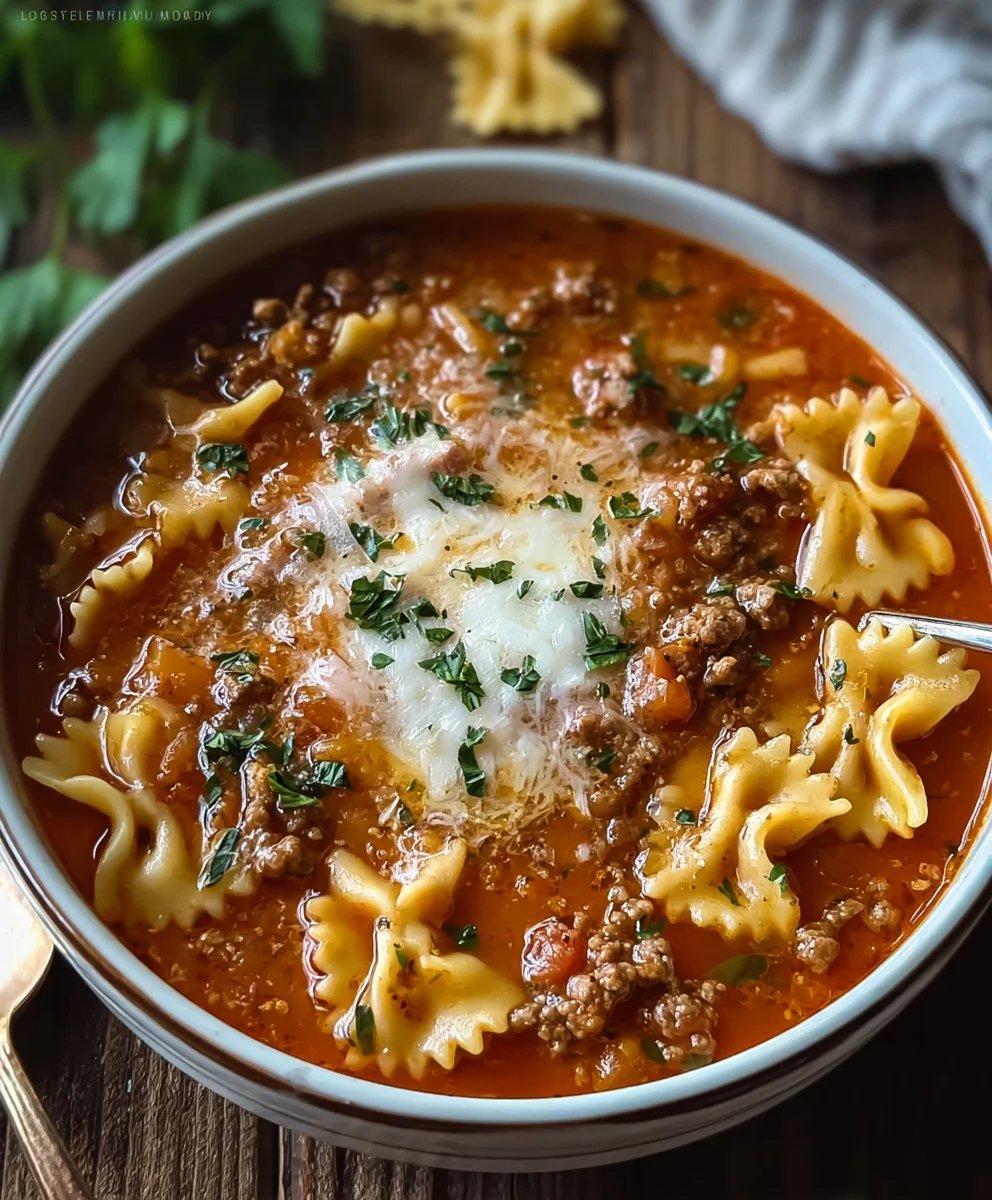 Hearty Lasagna Soup – A Delicious Twist on a Classic!