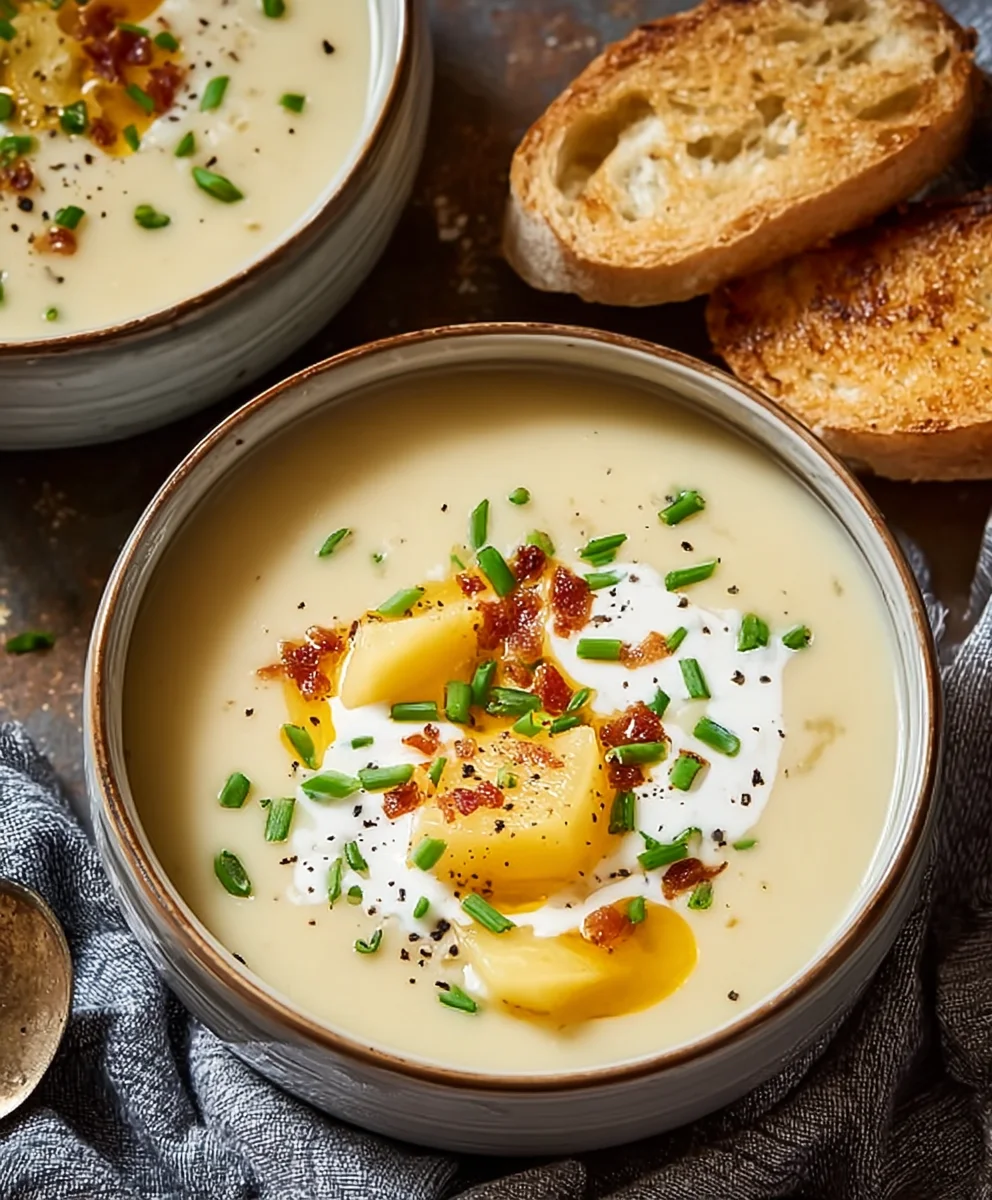 Creamy Potato Soup: Easy & Delicious Dinner Recipe