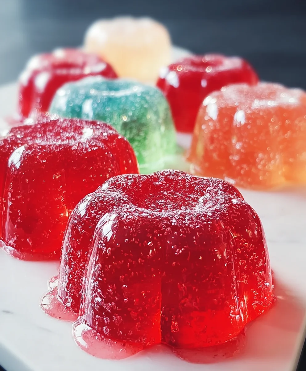 Festive Jello Candy Melts: A Fun Non-Alcohol Treat