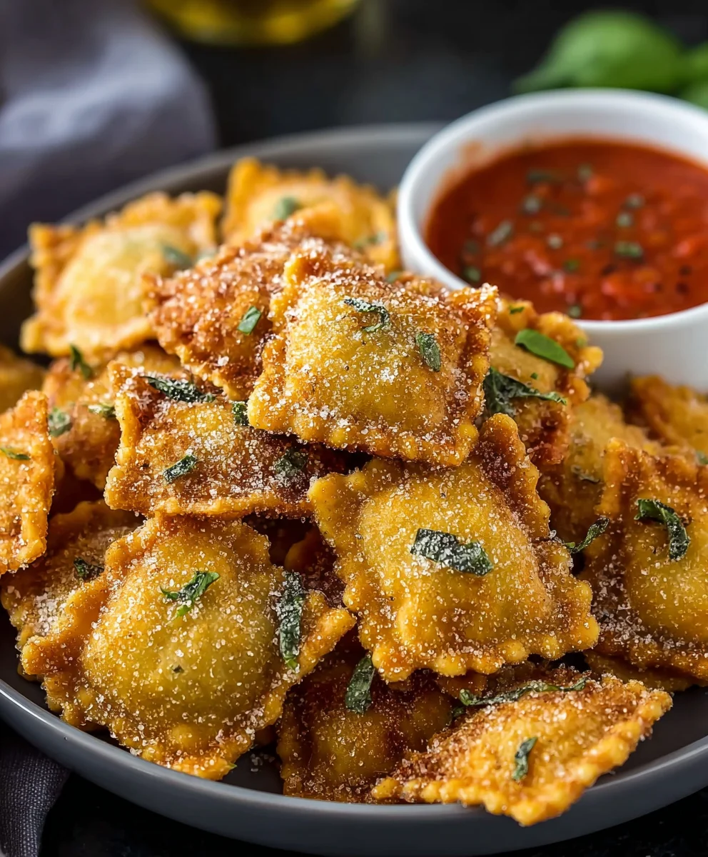 Fried Ravioli: Crispy, Cheesy & Irresistible Appetizer