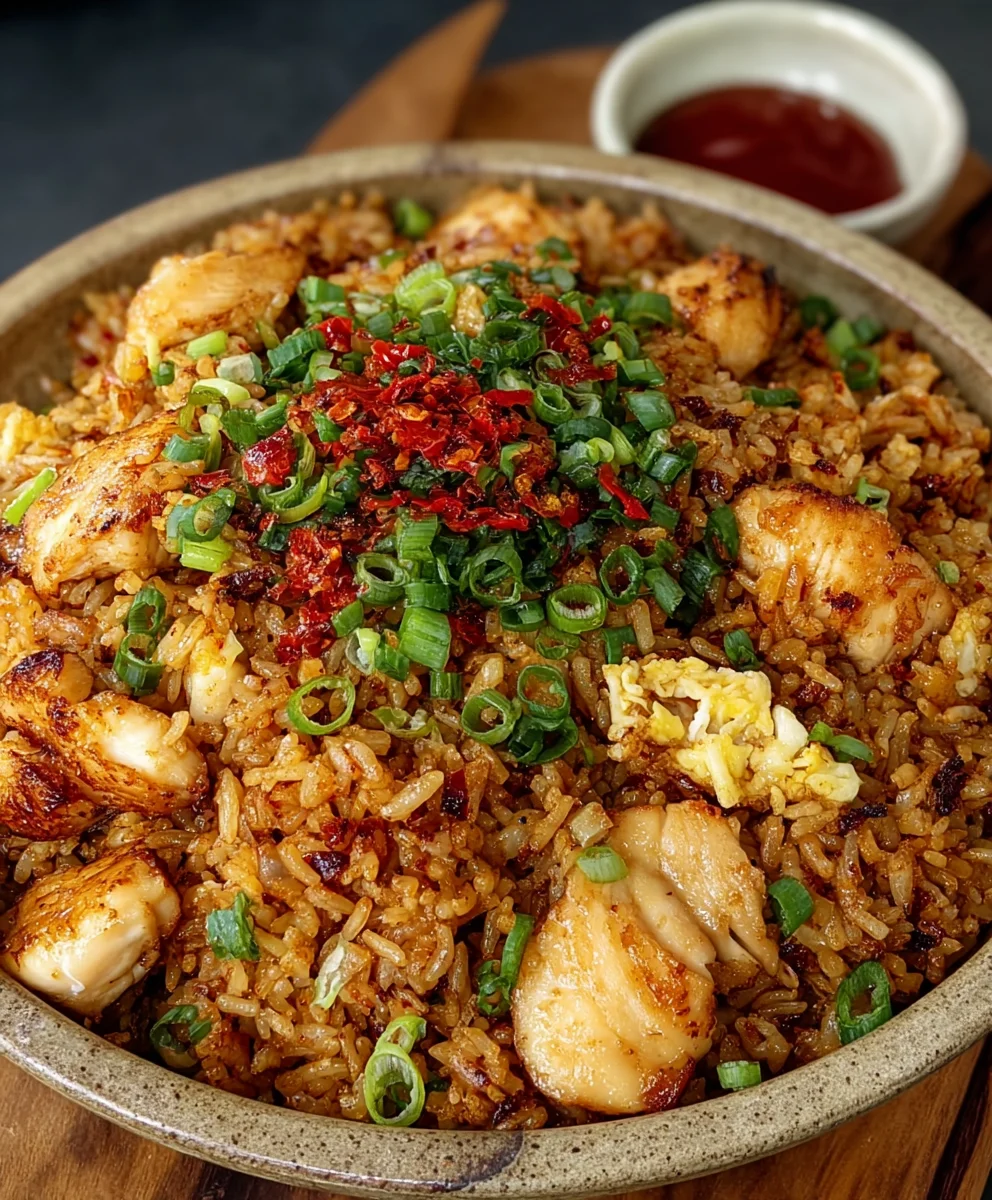 Mouthwatering BBQ Chicken Fried Rice for a Flavorful Meal