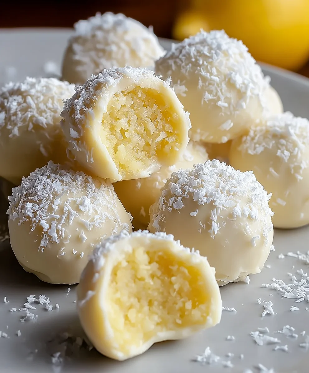 Lemon Truffles Recipe: Easy & Zesty No-Bake Treat