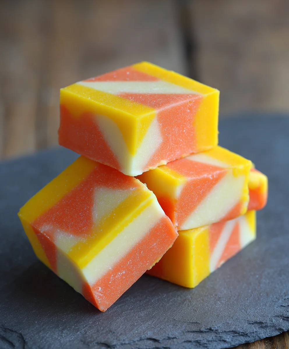 Easy Candy Corn Fudge Recipe: Sweet & Simple Treat!