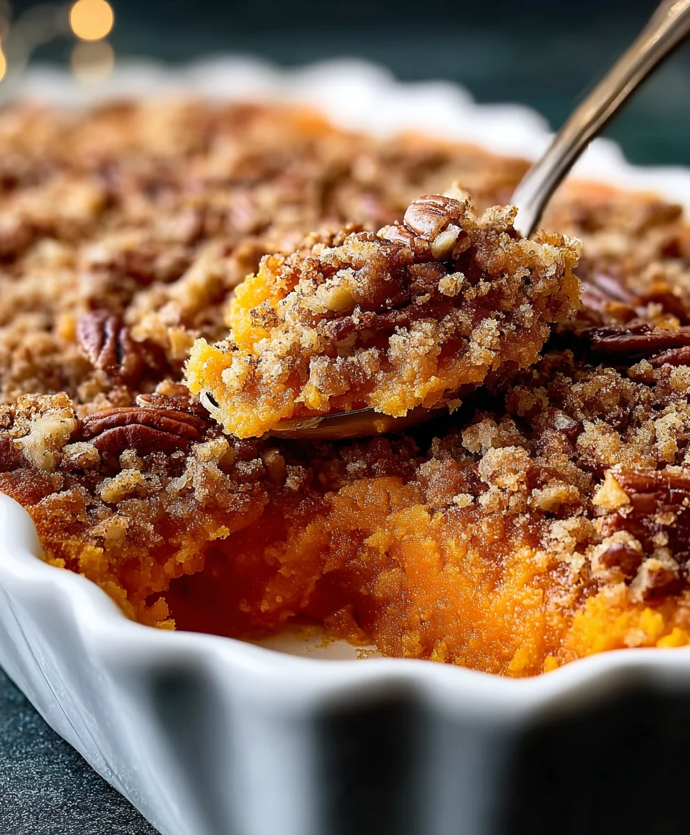 Best Sweet Potato Casserole Recipe- Easy & Delicious