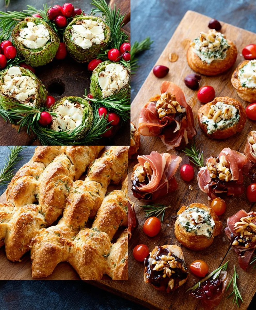 Easy Make-Ahead Christmas Appetizers For a Crowd