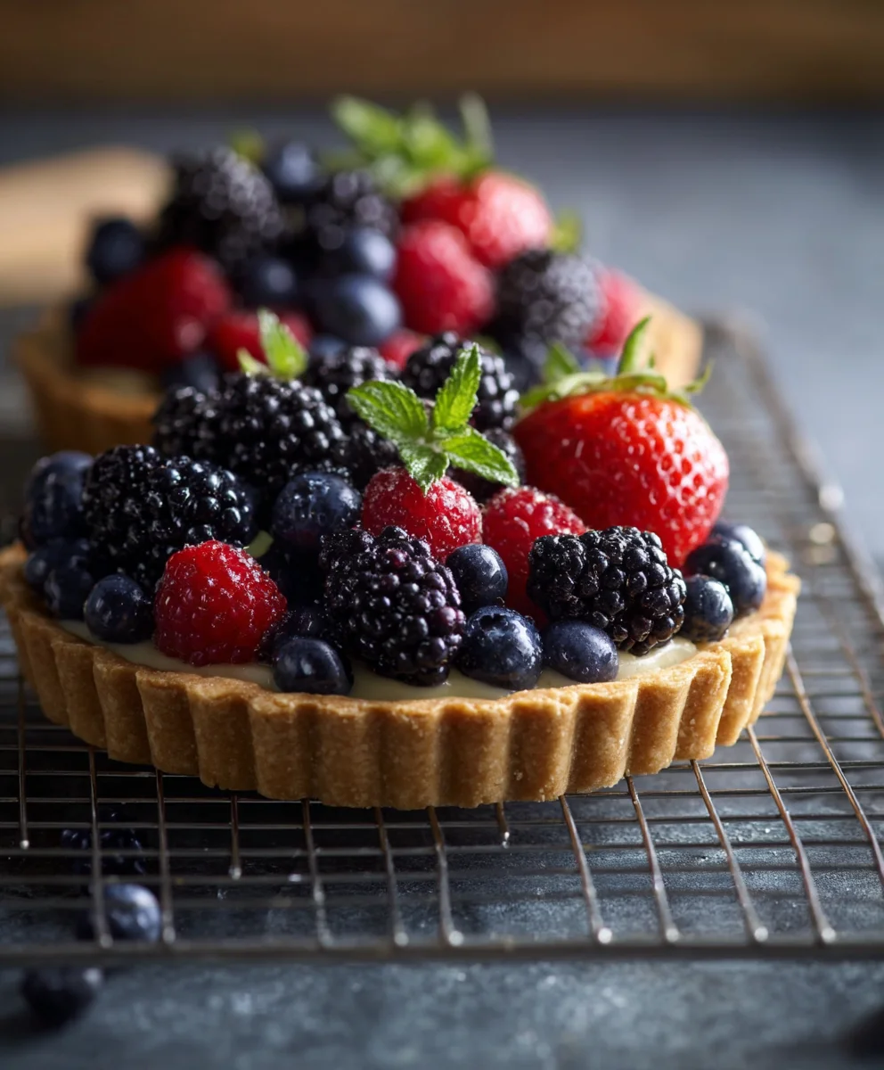 Delicious Mixed Berry Tart: Easy Recipe, Bursting with Flavor!