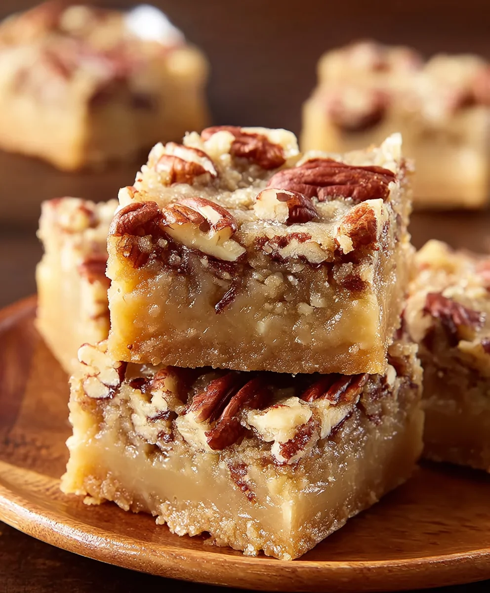 Carolina Pecan Bars-Easy Sweet Treat