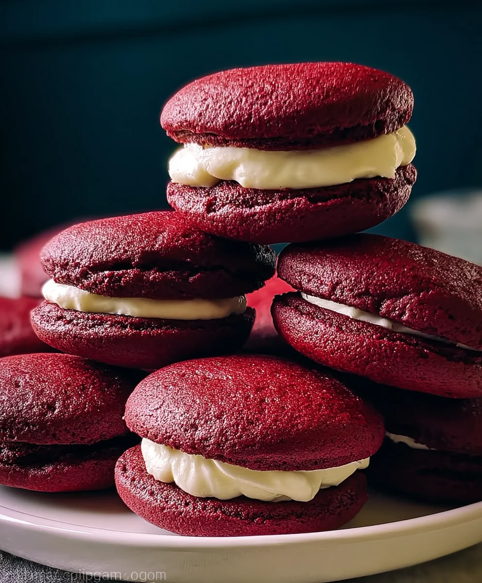 Red Velvet Whoopies Recipe - Easy & Delicious Treats