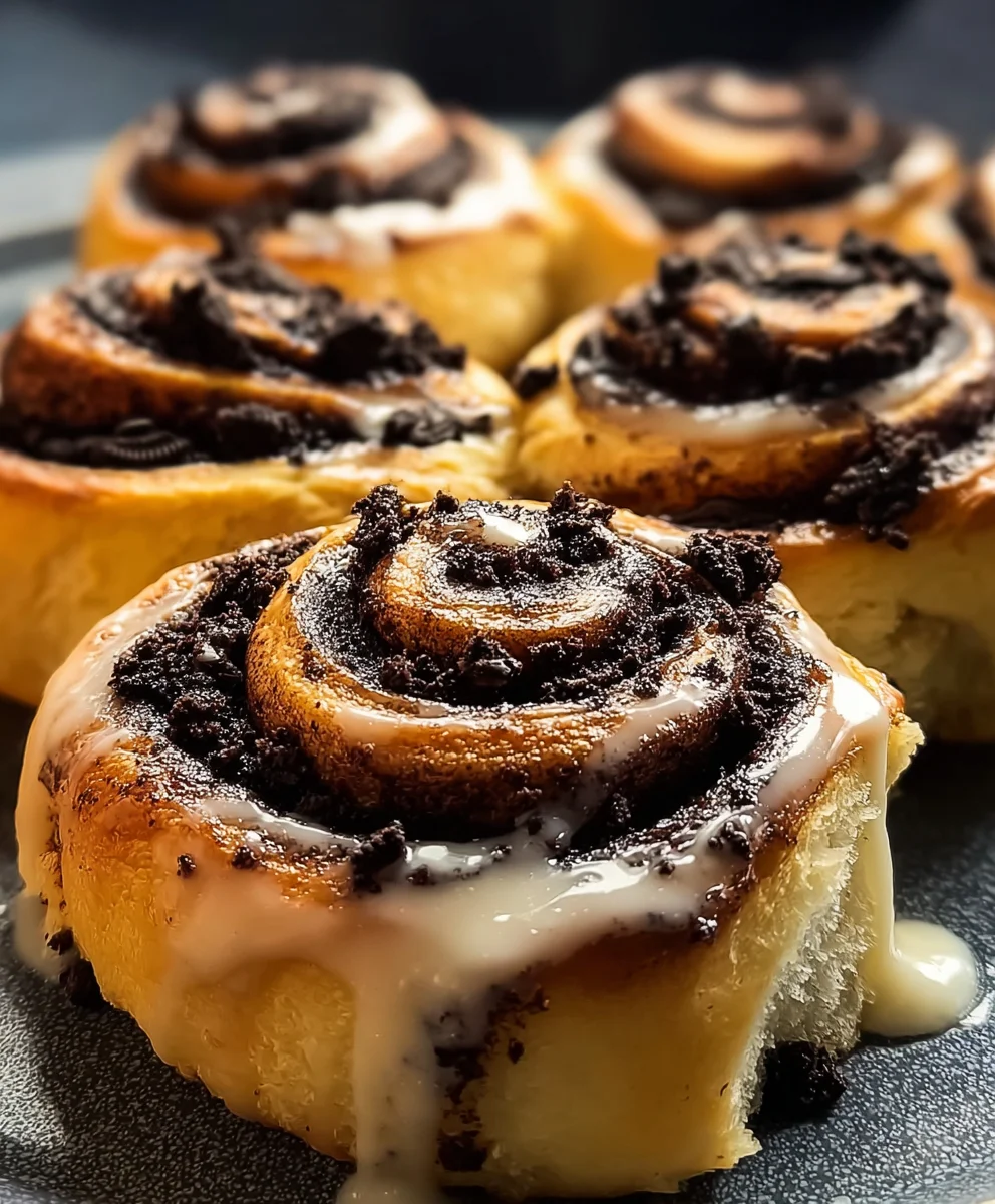 Oreo Cinnamon Rolls Easy Dessert Recipe