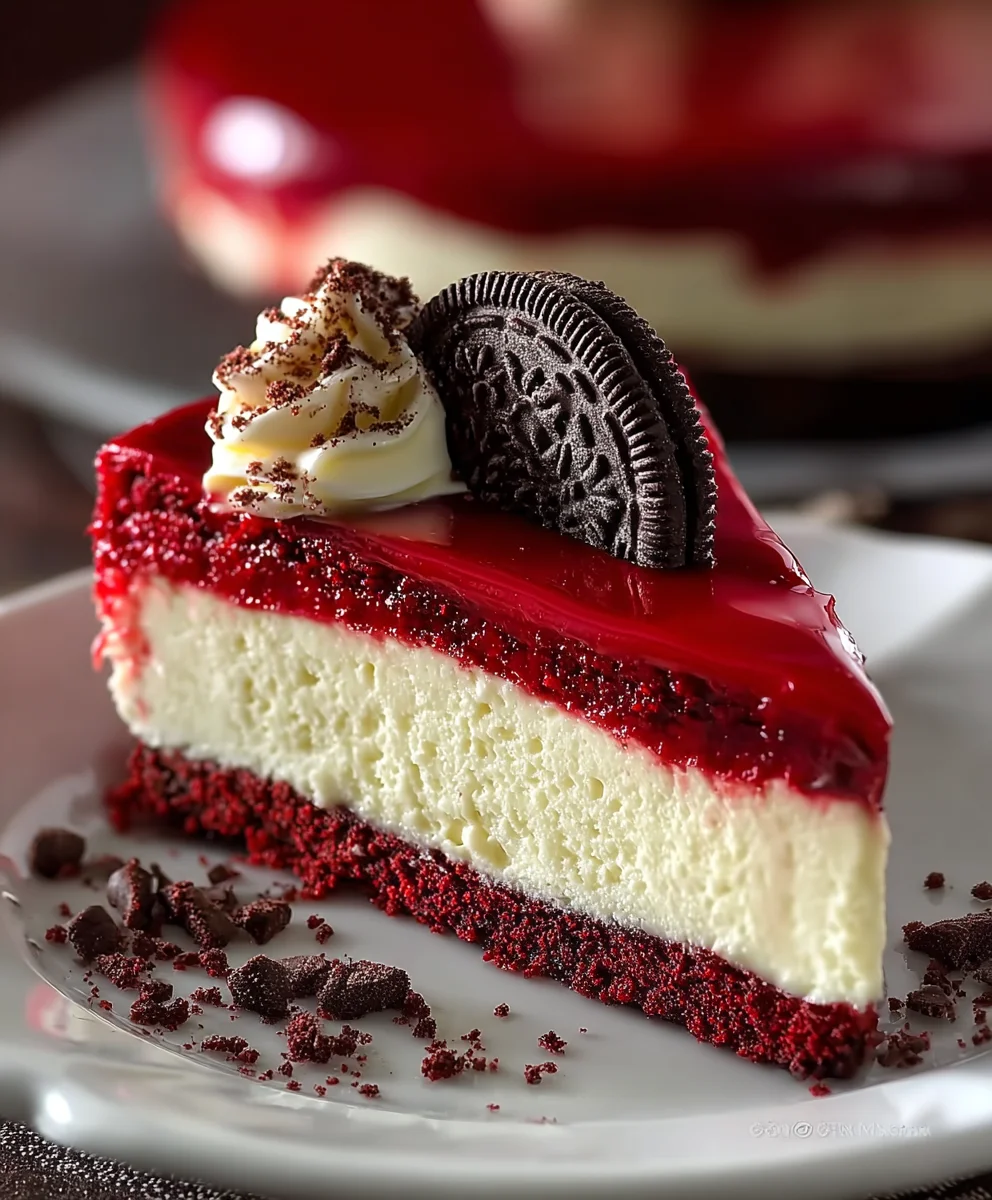 Decadent Red Velvet Cheesecake Recipe-Best Dessert