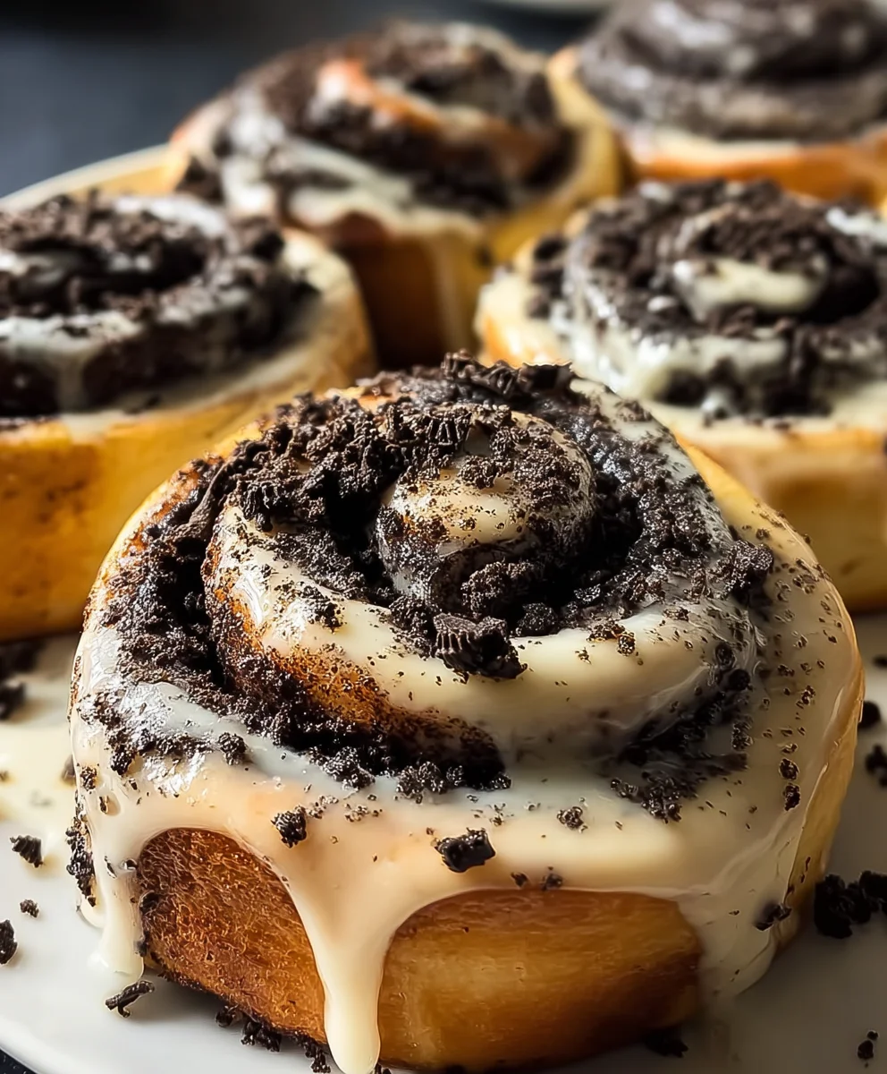 Oreo Cinnamon Rolls Easy Dessert Recipe
