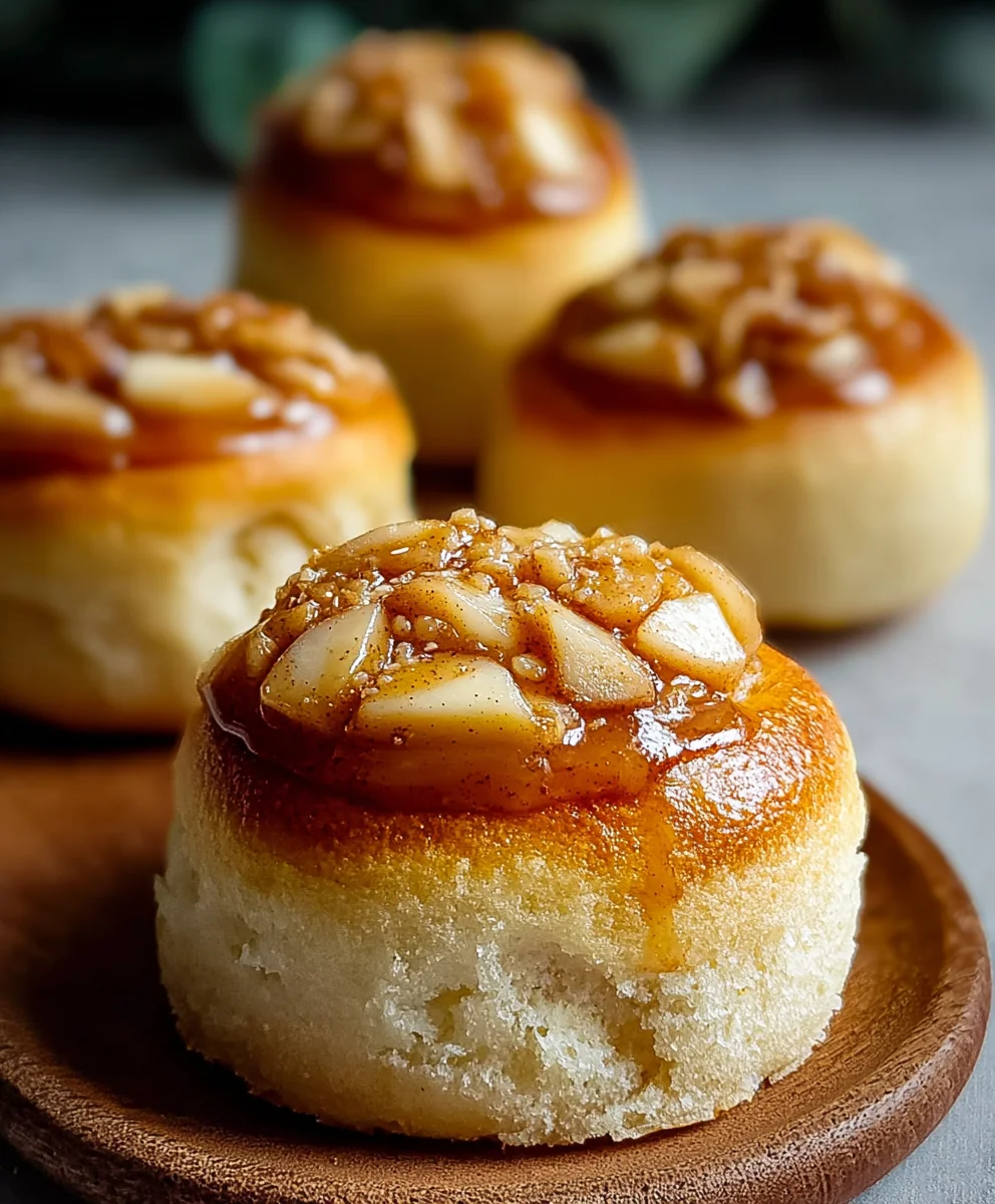 Apple Cream Cheese Buns-Easy Sweet Roll Recipe