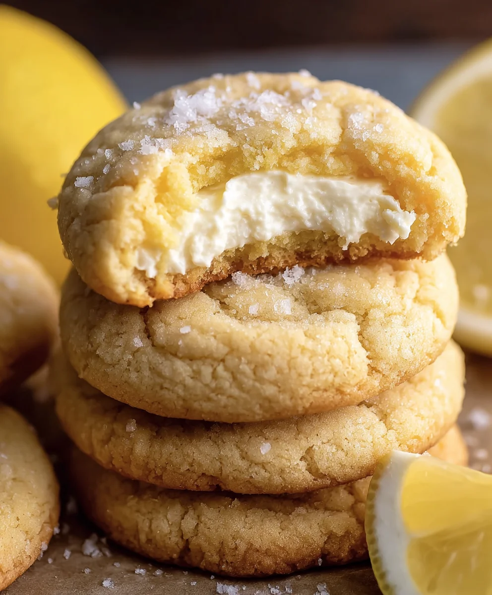 Lemon Cheesecake Cookies-Sweet Tangy Delight