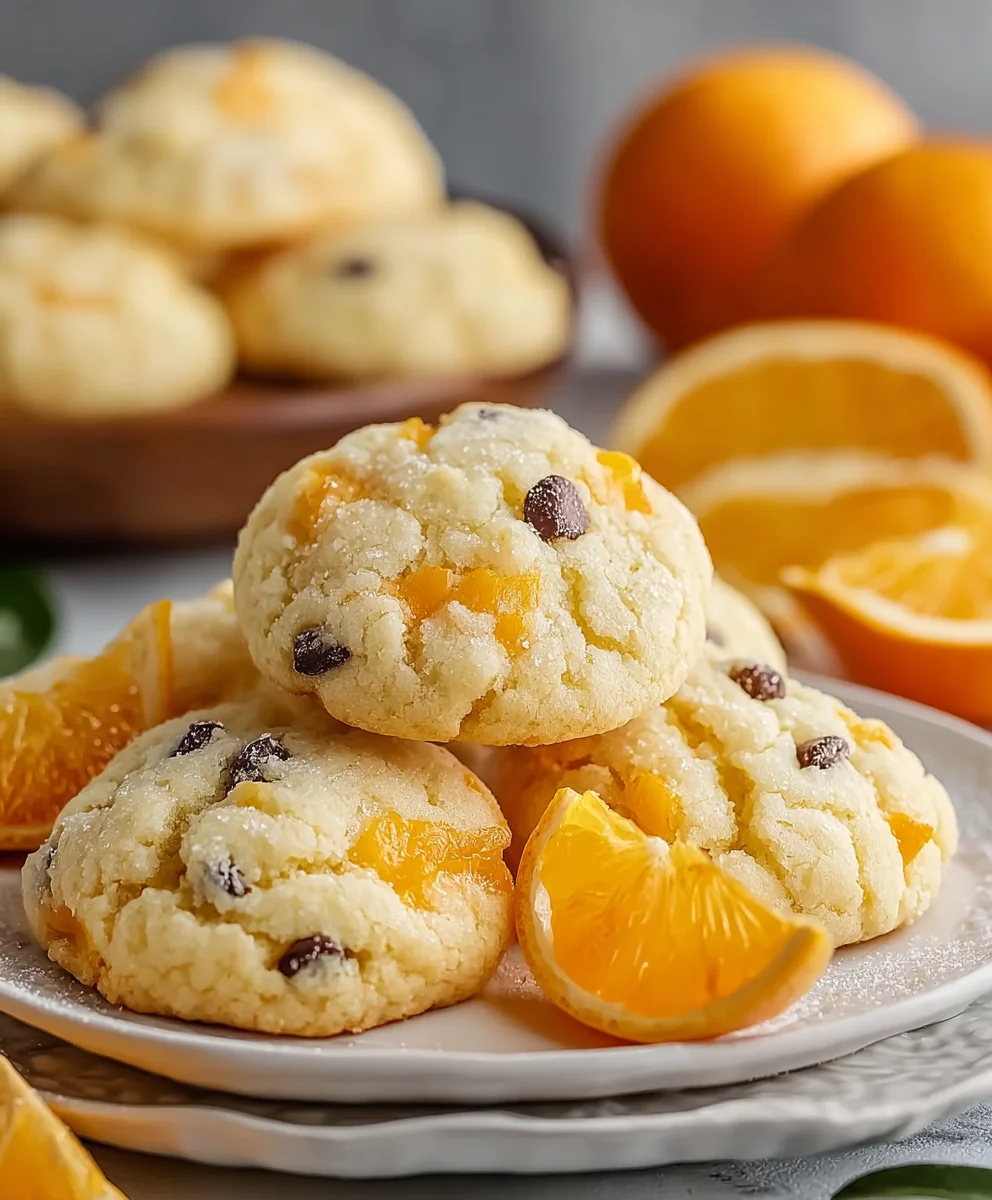 Fluffy Orange Ricotta Cookies - Easy Citrus Treat