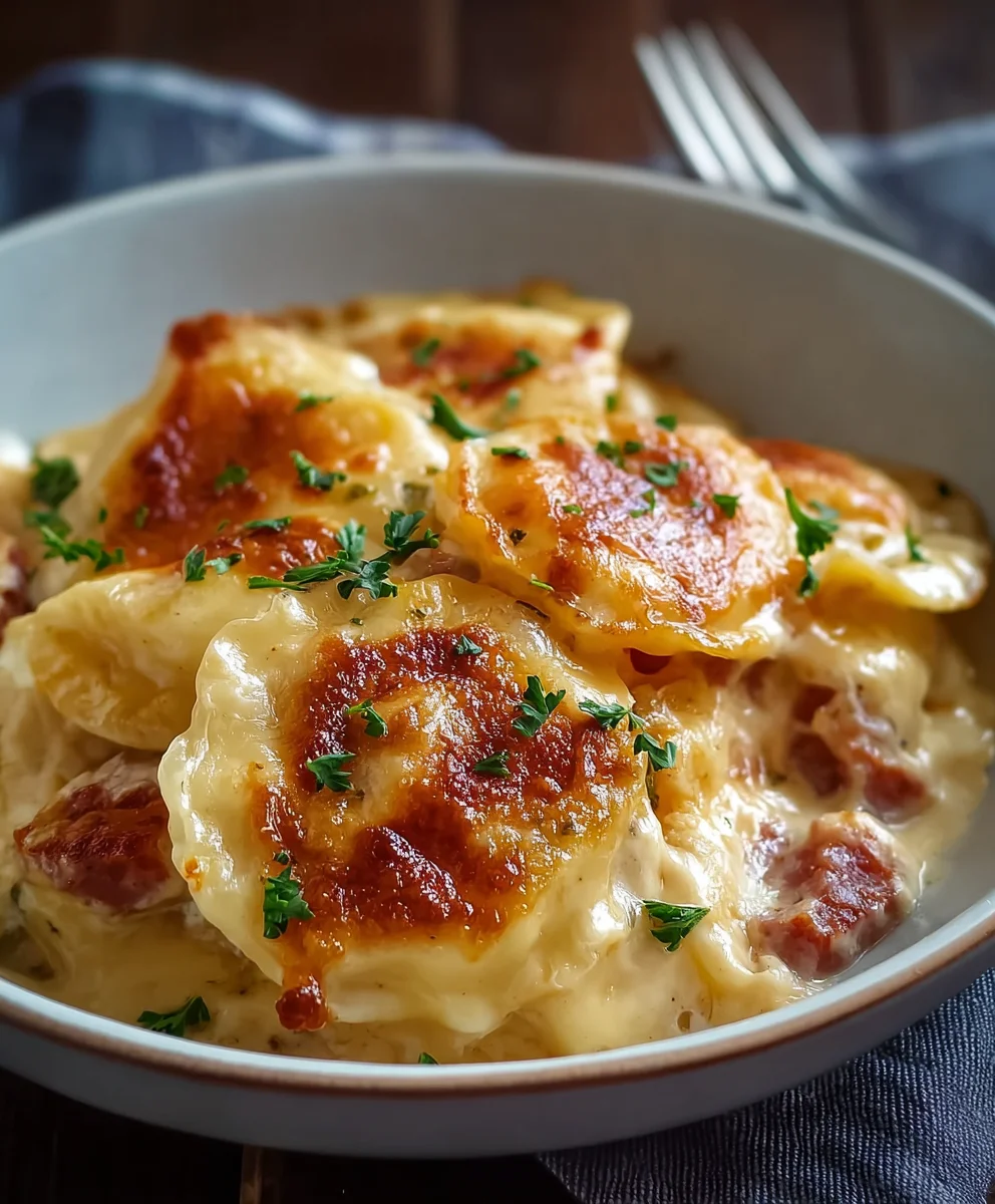 Easy Crockpot Pierogi Casserole Beef Recipe