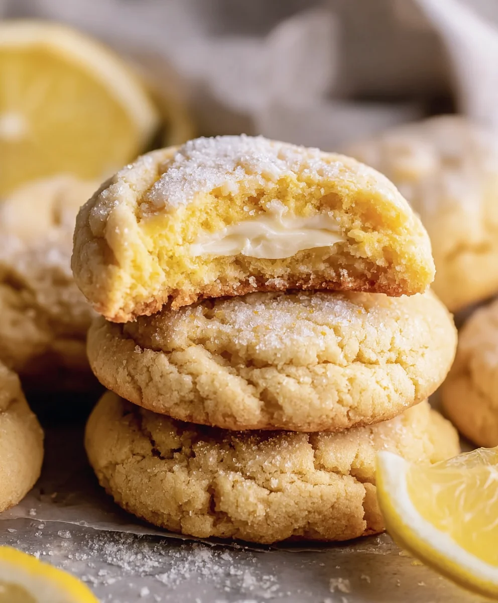 Lemon Cheesecake Cookies-Sweet Tangy Delight
