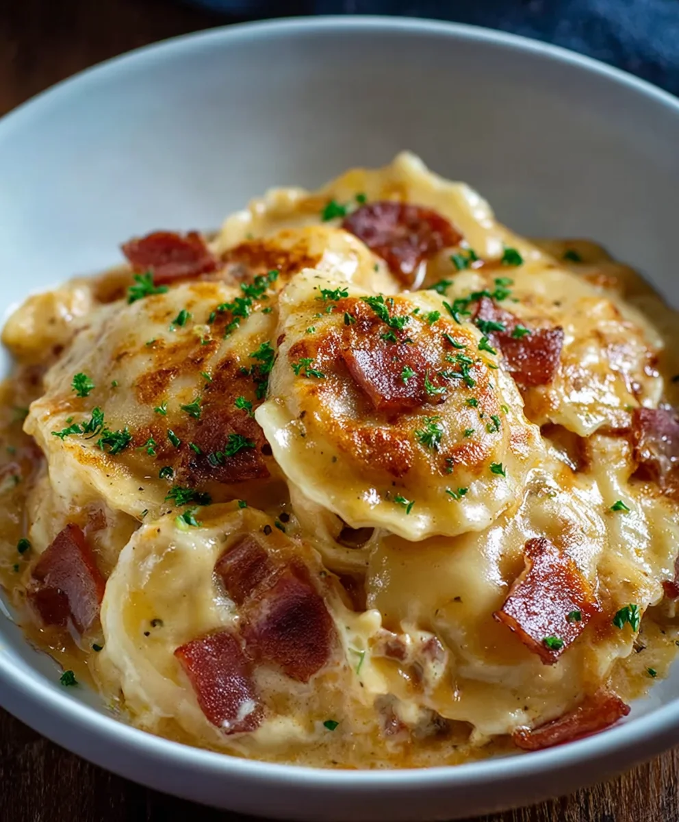 Easy Crockpot Pierogi Casserole Beef Recipe