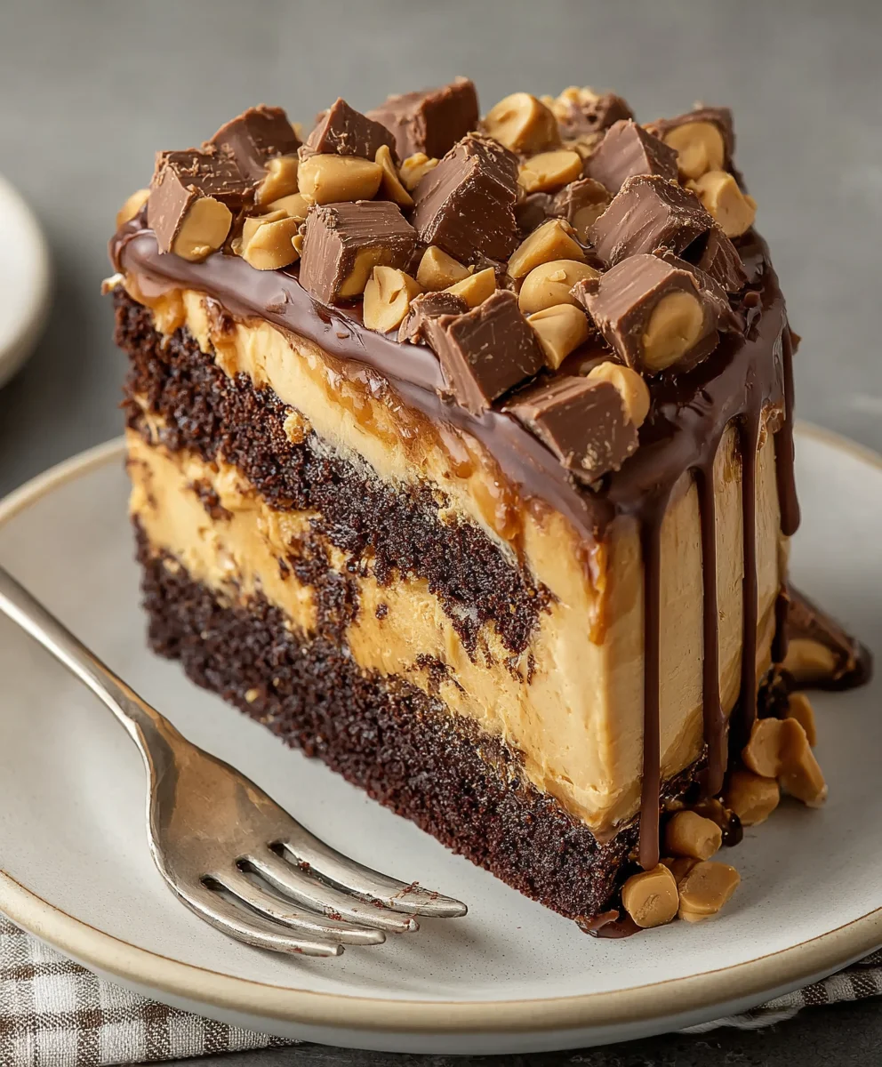 Decadent Chocolate Peanut Butter Cake Recipe