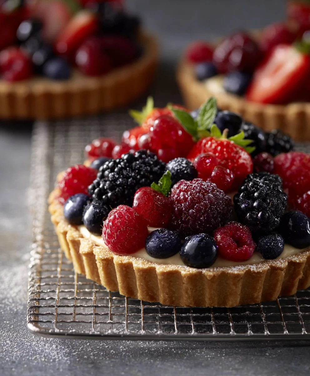 Delicious Mixed Berry Tart: Easy Recipe, Bursting with Flavor!