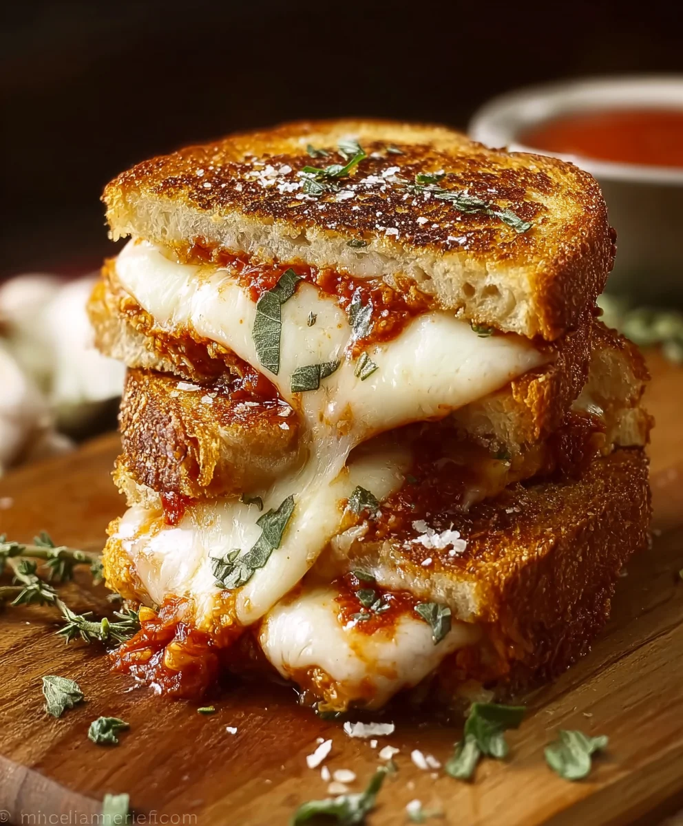 Lazy Chicken Parmesan Grilled Cheese: Quick, Easy, Delicious!
