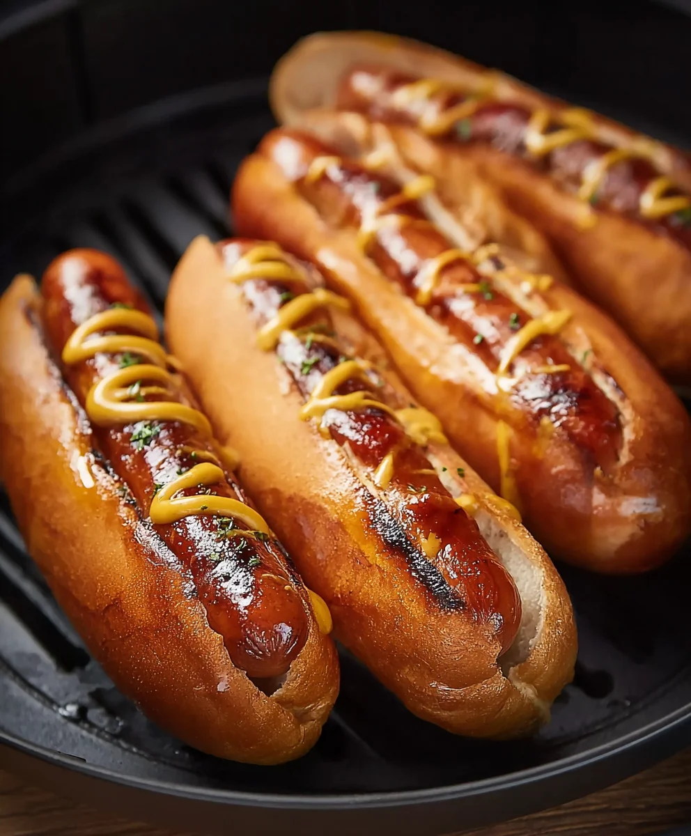 Air Fryer Hot Dogs- Quick & Delicious Beef Sausage Recipe