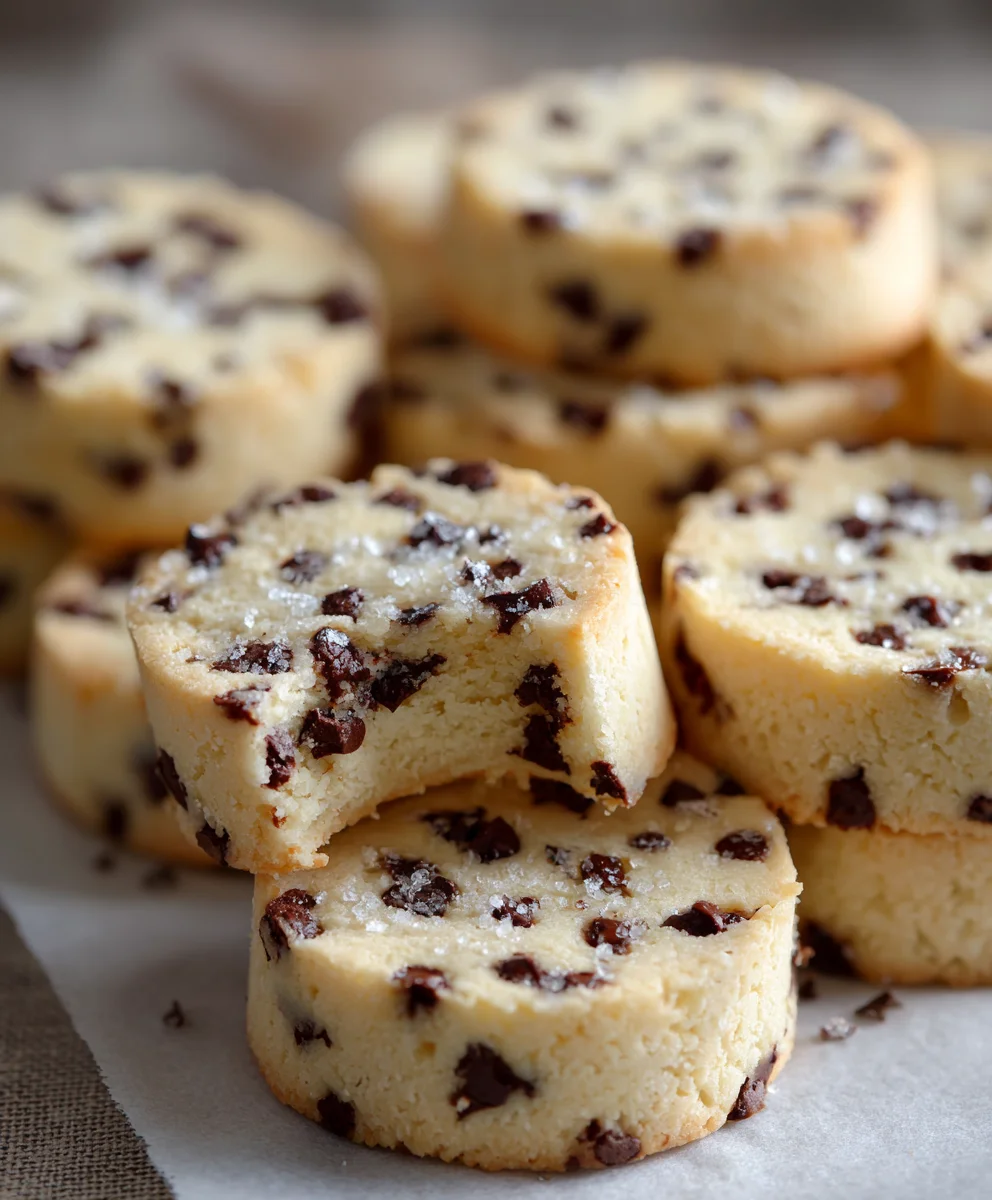 Chocolate Chip Shortbread Cookies: Easy & Buttery Recipe!