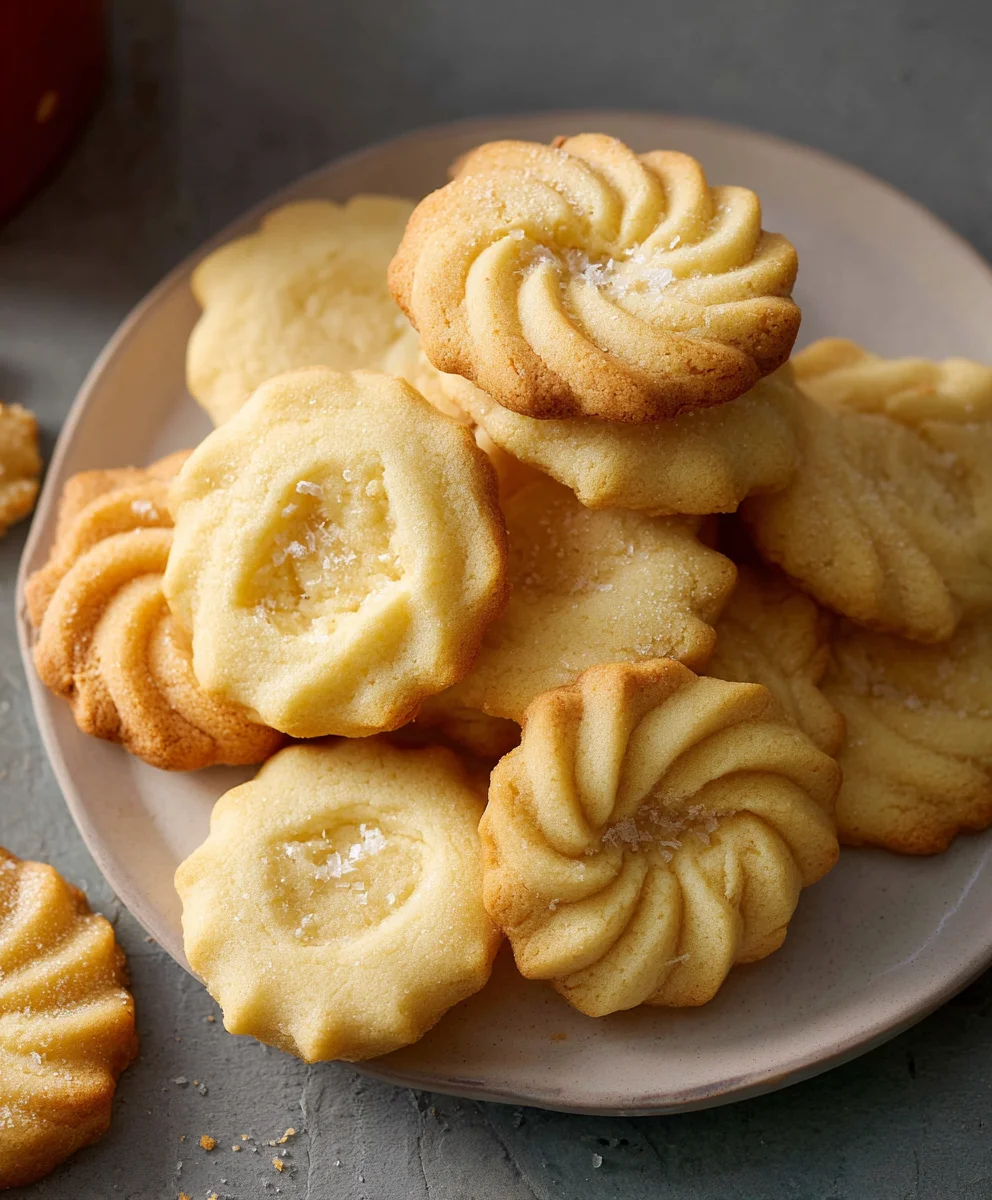 Melt-in-Your-Mouth Danish Butter Cookies Recipe