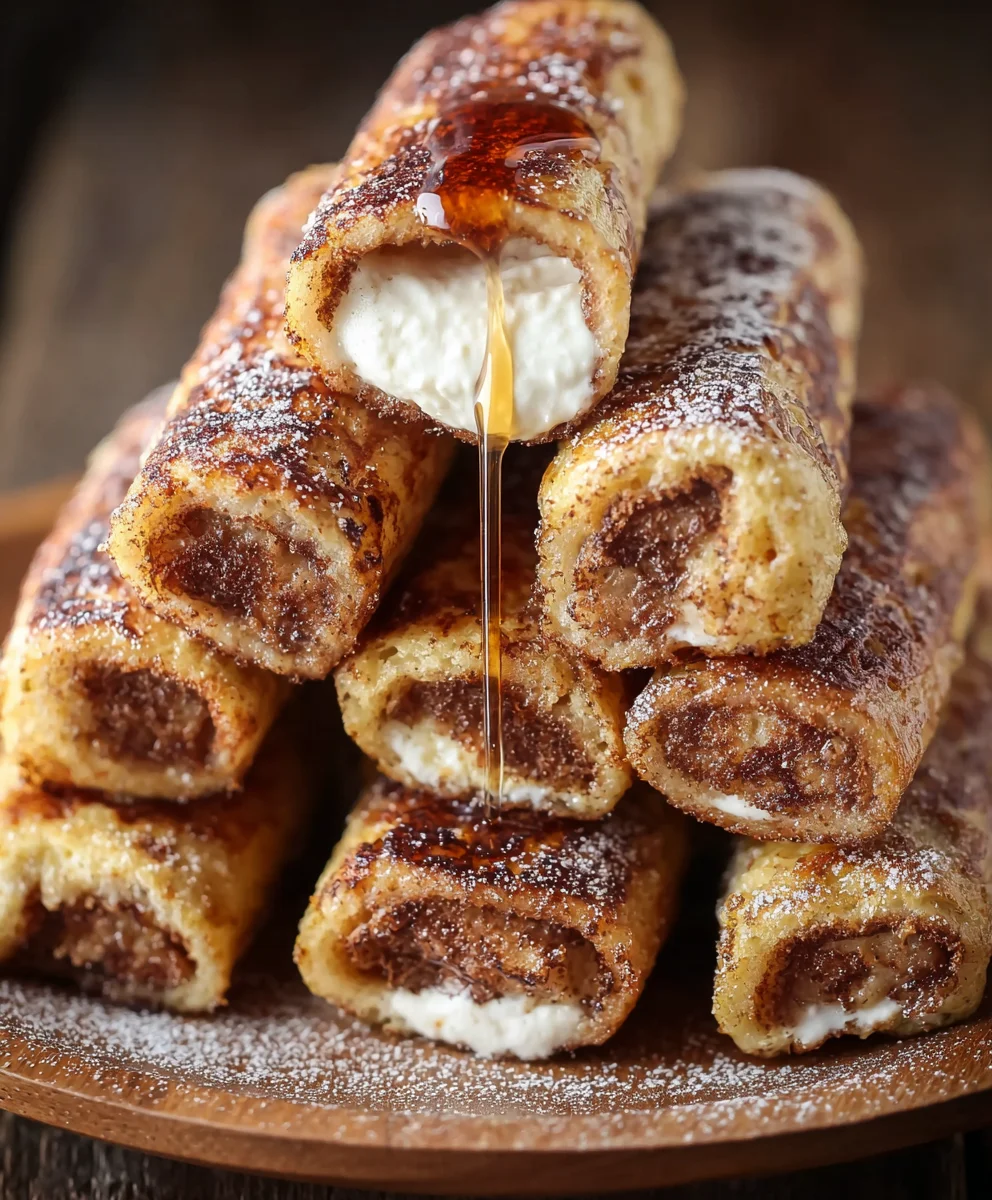 Easy French Toast Roll-Ups Recipe-Delicious Breakfast Fun