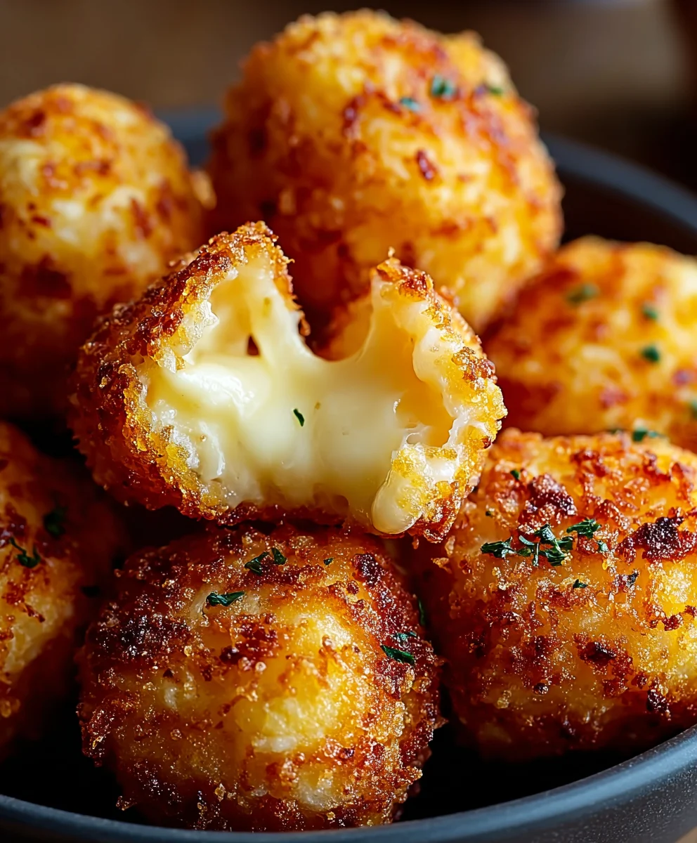 Cheesy Parmesan Mozzarella Bites-Easy Appetizer