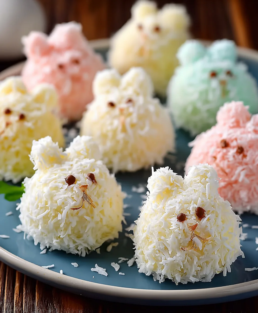 Easter Bunny Coconut Tails-Sweet Delight