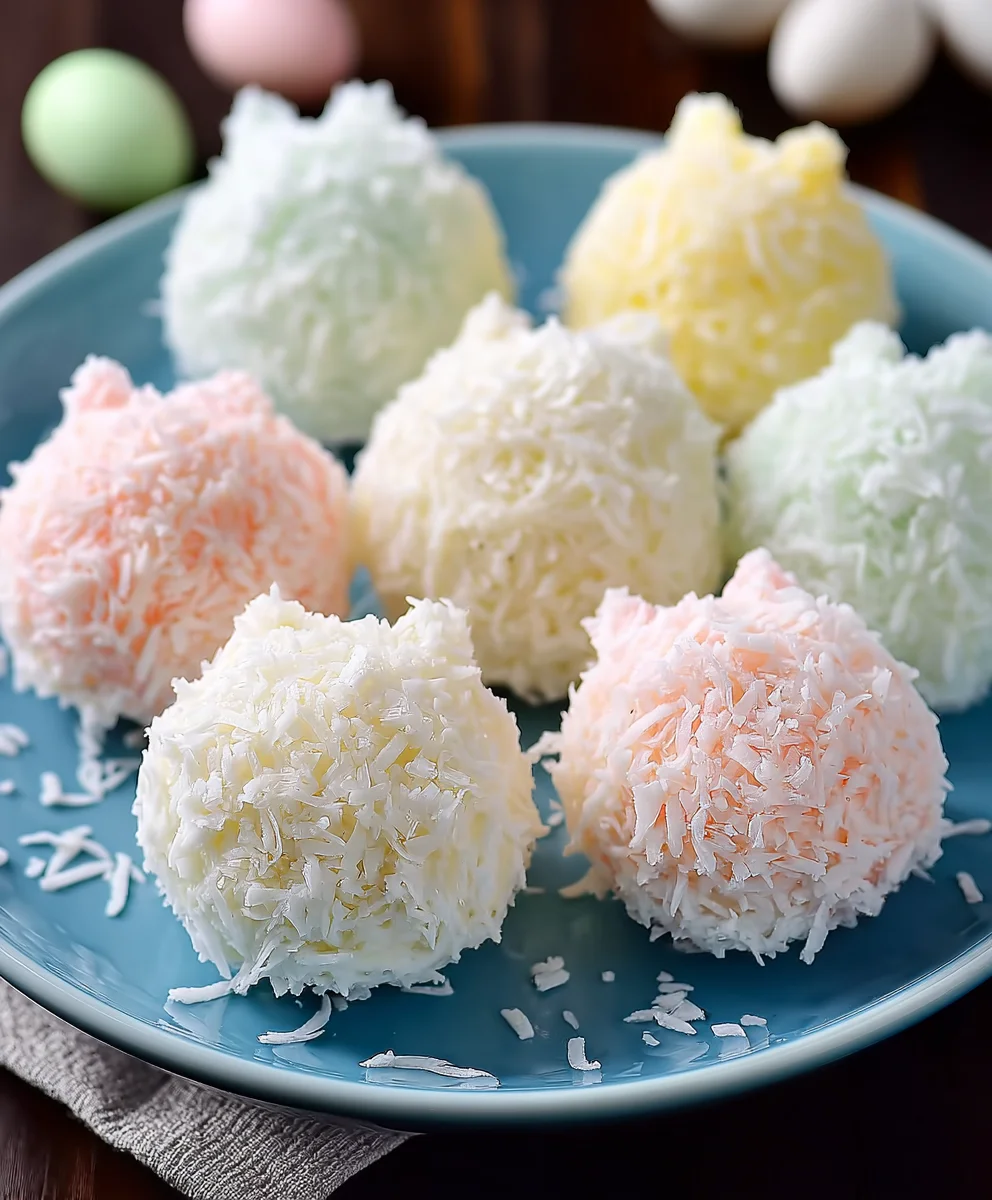 Easter Bunny Coconut Tails-Sweet Delight
