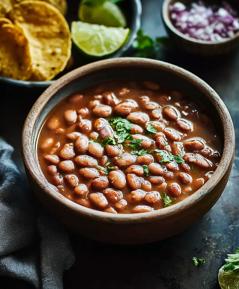 Authentic Frijoles de la Olla-Easy Beef & Bean Recipe