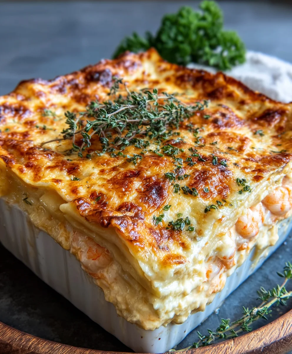 Seafood Lasagna Recipe - Delicious & Easy Seafood Bake