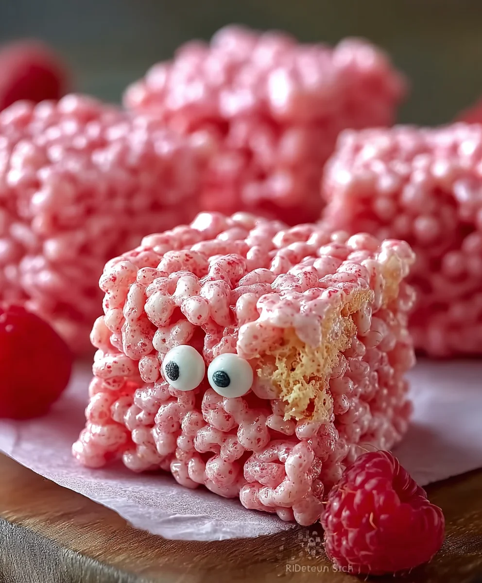 Franken Berry Krispies - Spooky Sweet Treat