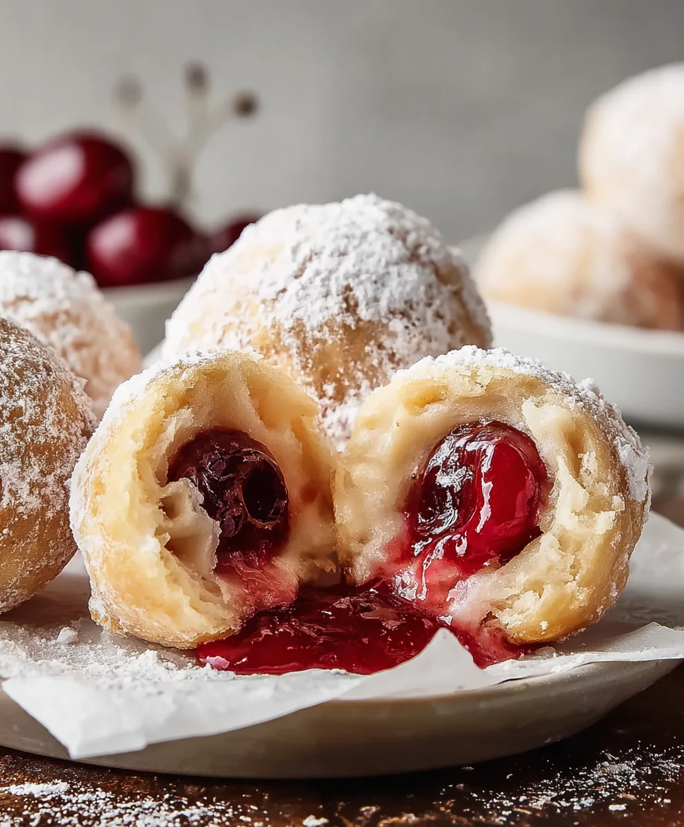 Cherry Pie Bombs-Easy Dessert Recipe