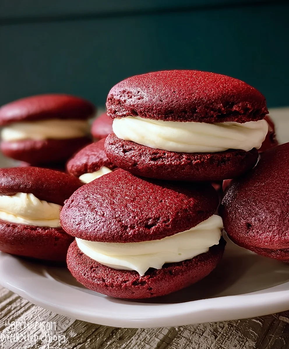 Red Velvet Whoopies Recipe - Easy & Delicious Treats