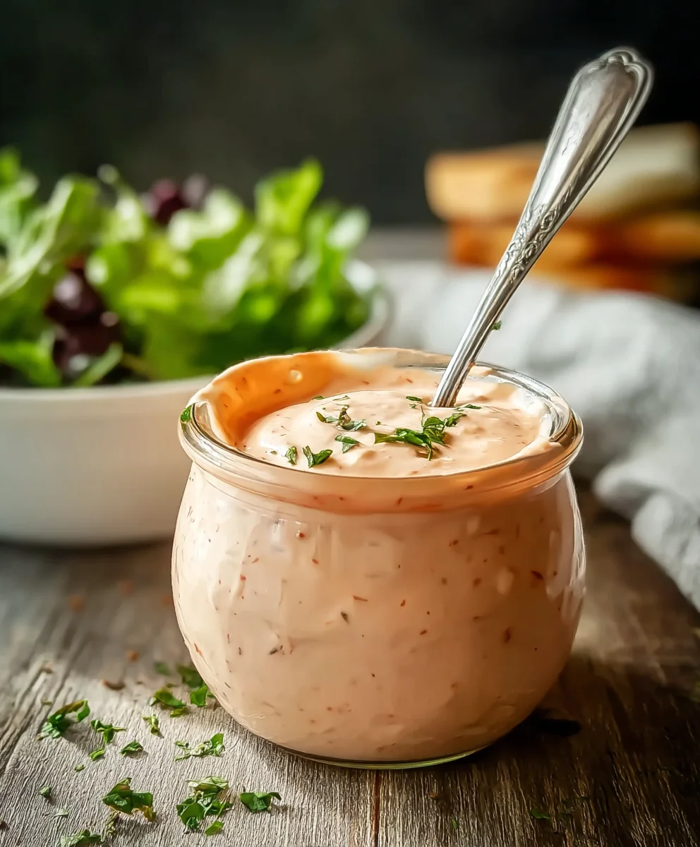 Easy Homemade Thousand Island Dressing Recipe