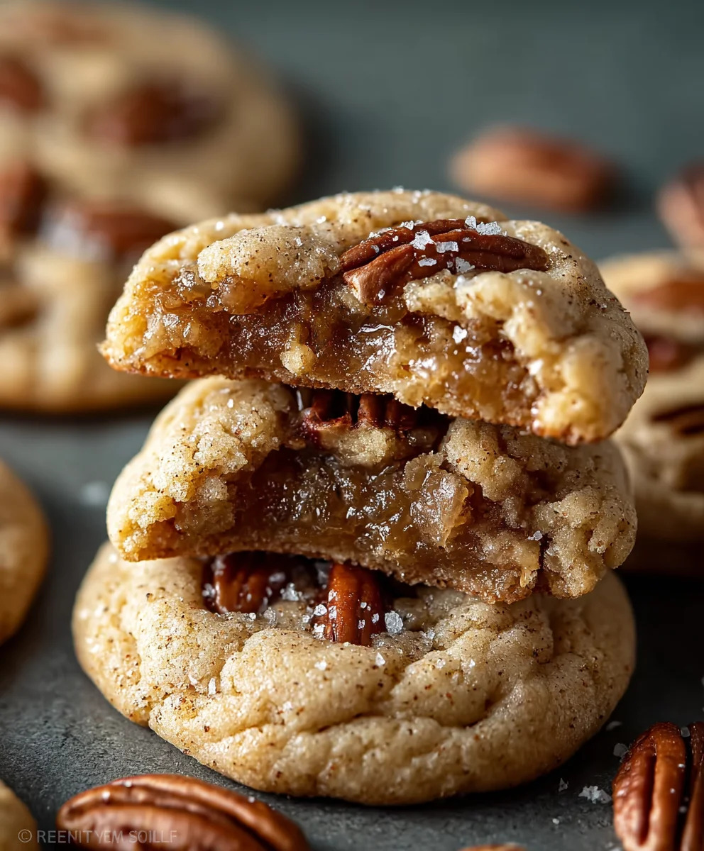 Pecan Pie Cookies-Taste of Autumn Deliciously Baked