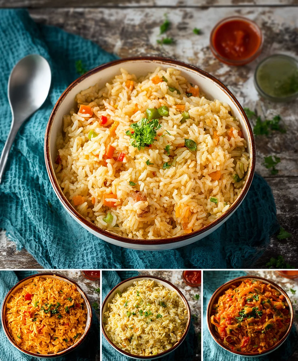 Savory Flavored Rice Recipes- Easy Weeknight Meals