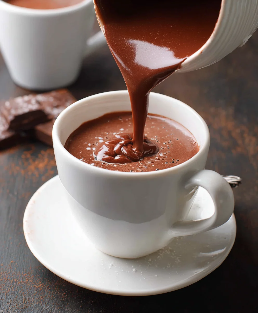 Rich Italian Hot Chocolate-Decadent & Creamy Recipe