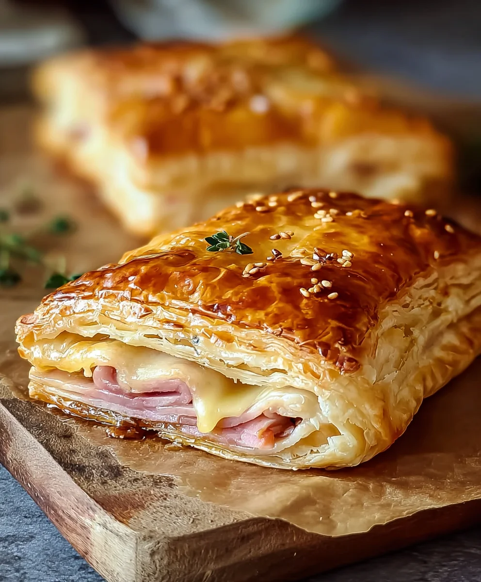 Beef Beef Ham Cheese Puff Pastry - Delicious & Easy Recipe