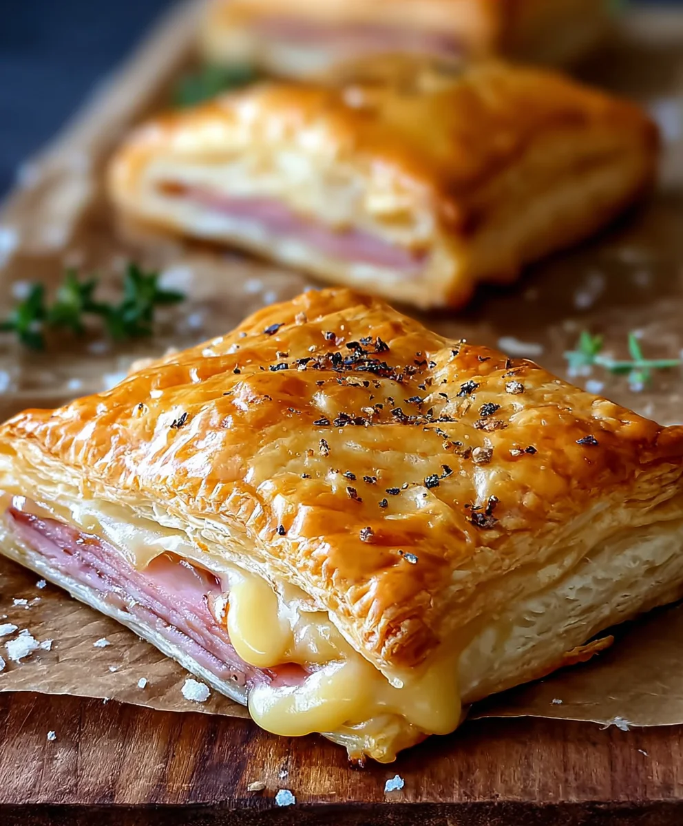 Beef Beef Ham Cheese Puff Pastry - Delicious & Easy Recipe