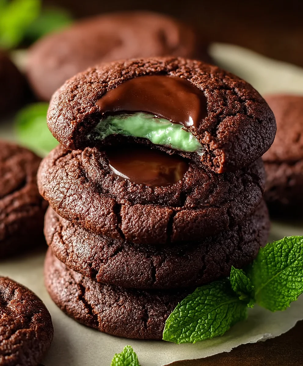 Mint Chocolate Cookies - Delicious & Easy Recipe